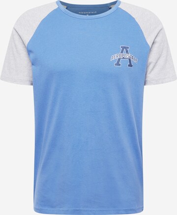 AÉROPOSTALE Shirt in Blue: front