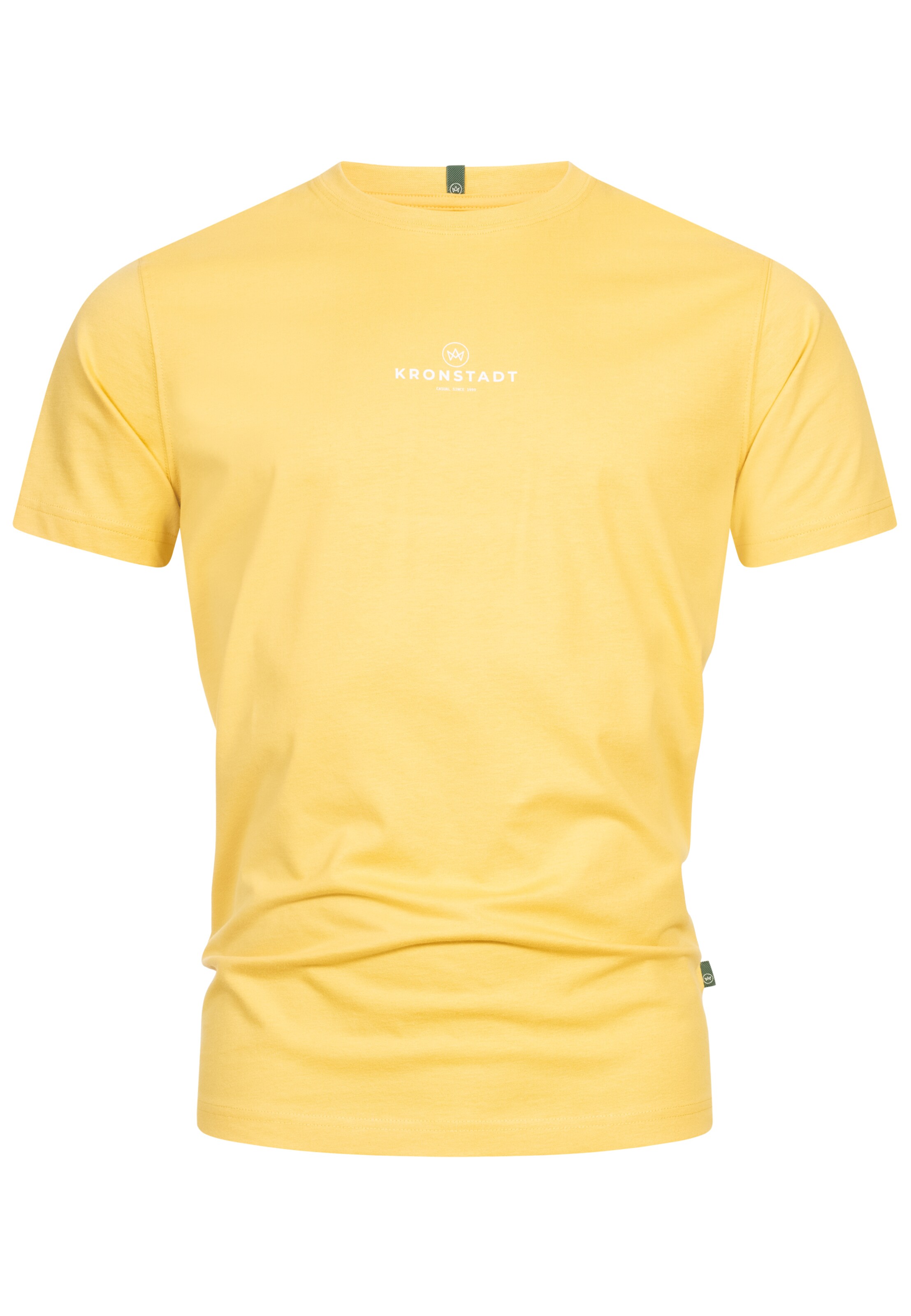 Kronstadt Shirt 'Conrad' in Geel: voorkant