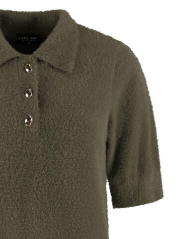 Lady Day Knitted top in Green