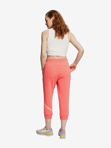 ESPRIT Tapered Sportbroek in Oranje