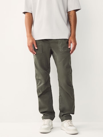 Next - regular Pantalón en verde: frente