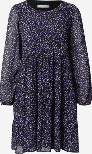 Hailys Dress 'Agneta' in Green / Pastel purple / Dark purple / Black, Item view