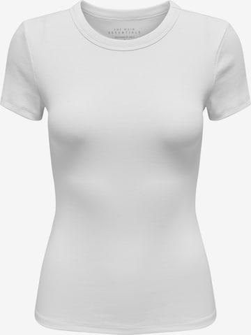 ONLY - Camisa 'ONLEASY' em branco: frente
