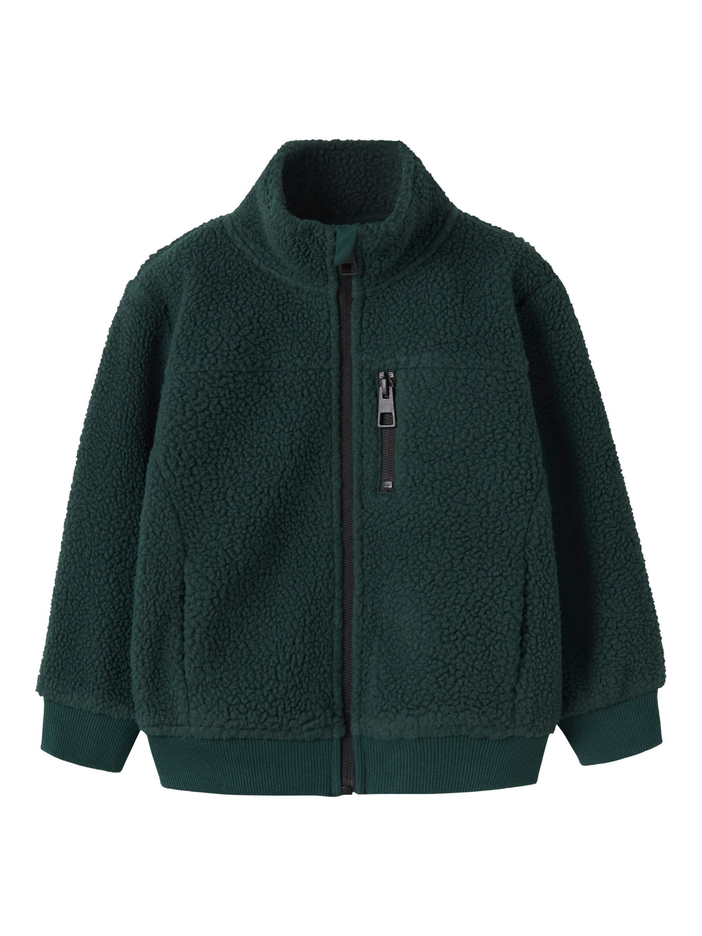 NAME IT - Cárdigan en verde: frente