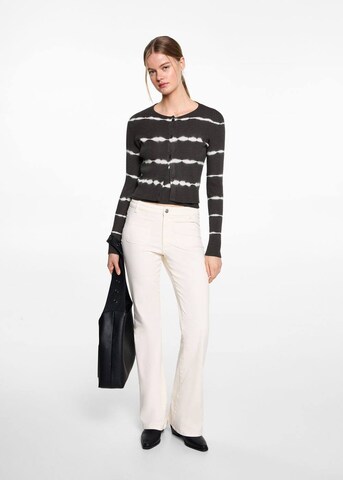 MANGO TEEN Knit Cardigan 'Sunnuyc' in Grey