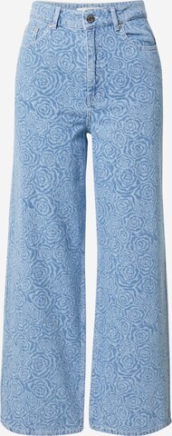 Gestuz Wide leg Jeans 'Abril' in Blue: front