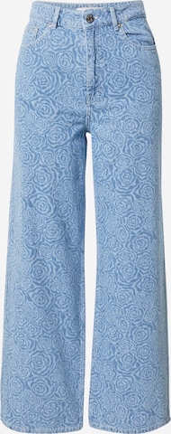 Wide leg Jeans 'Abril' di Gestuz in blu: frontale