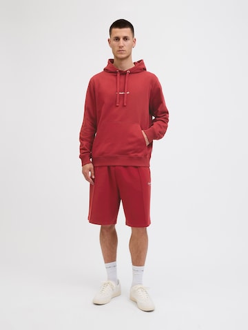 Sweat-shirt 'JORNORREBRO' JACK & JONES en rouge