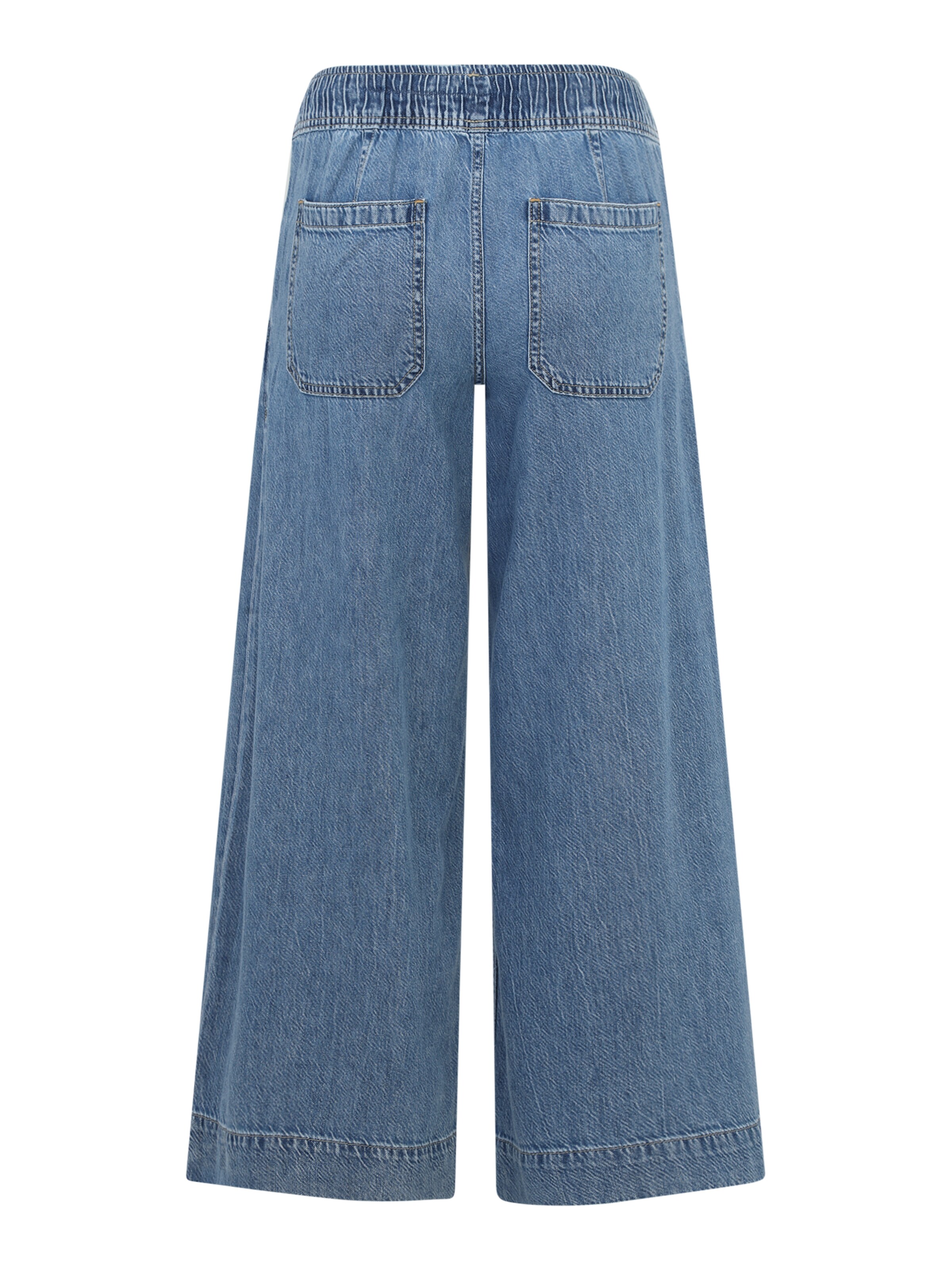 Gap Petite Široký strih Plisované rifle 'MORGAN' - Modrá