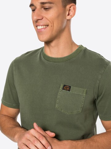 Superdry - Tapered Camisa em verde