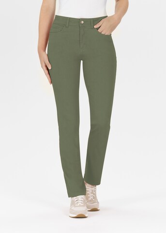 STEHMANN Slim fit Jeans in Green: front