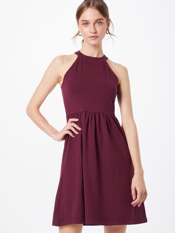 ONLY - Vestido 'Lamber' en rojo: frente