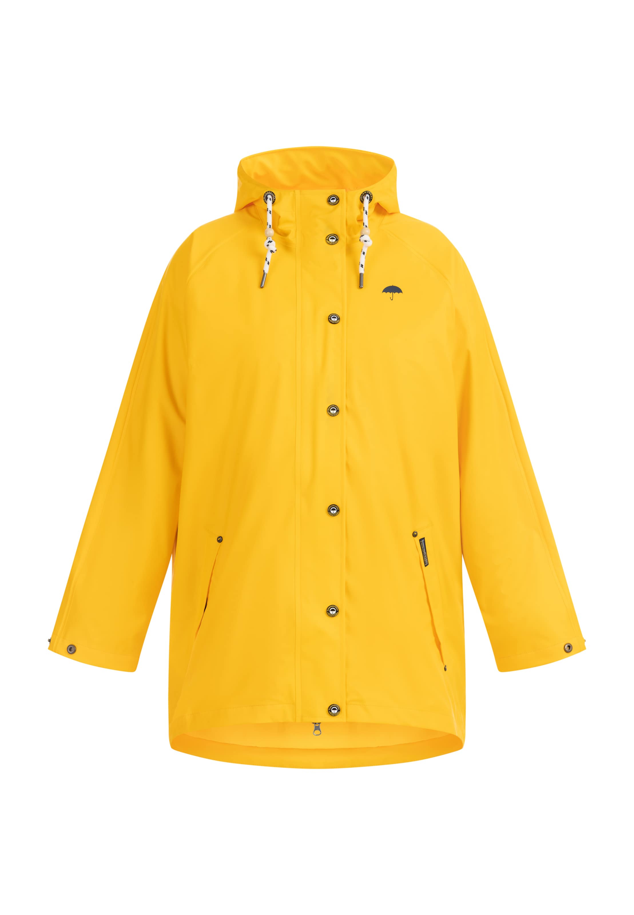 Schmuddelwedda Performance Jacket in Yellow: front