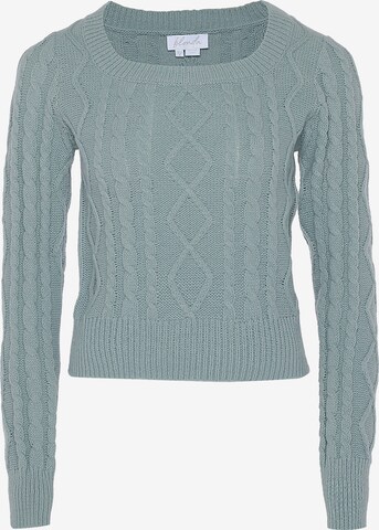 BLONDA Sweater in Green: front