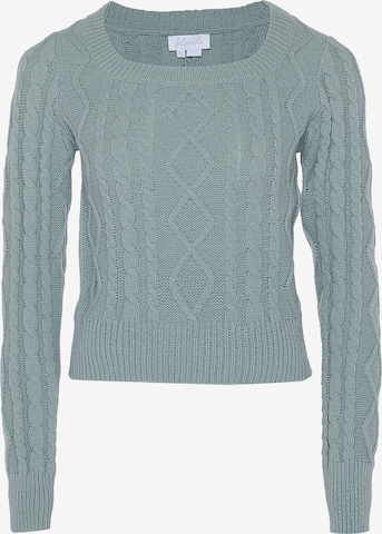 Pullover di BLONDA in verde: frontale