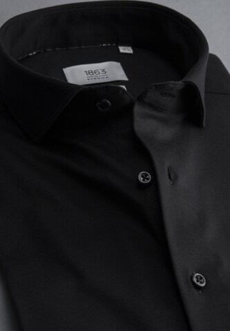 ETERNA Slim fit Business shirt in Black