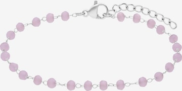 Bracelet 'Essentials' Lucardi en violet : devant