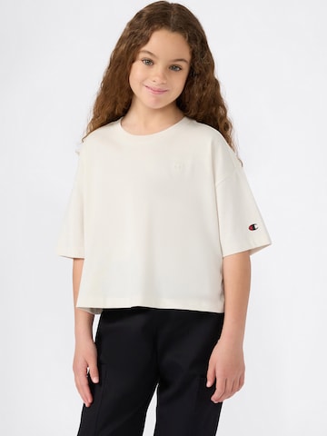 T-Shirt Champion Authentic Athletic Apparel en blanc : devant