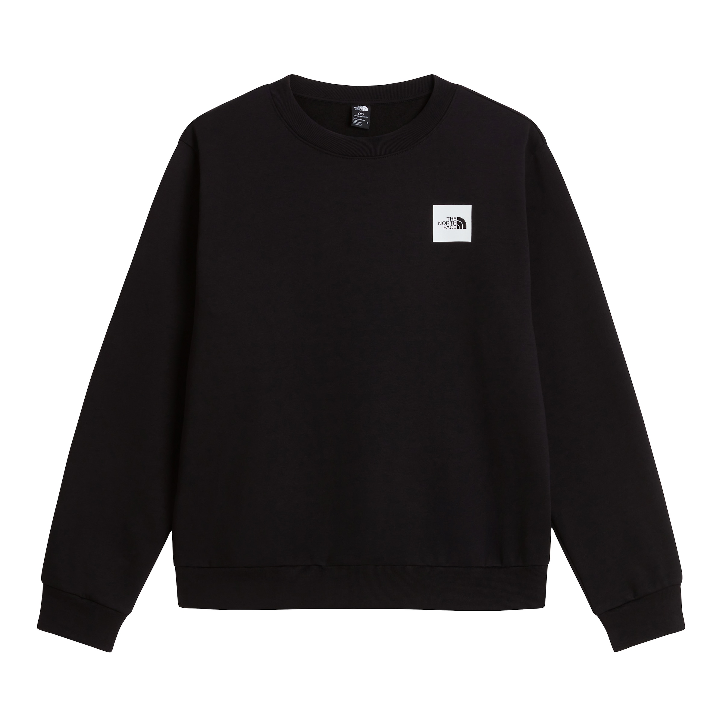 THE NORTH FACE Sweatshirt in Black: front