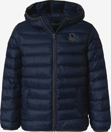 UNITED COLORS OF BENETTON Between-Season Jacket in Blue: front