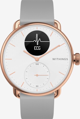 Withings Digitaluhr 'Akku' in Grau: predná strana