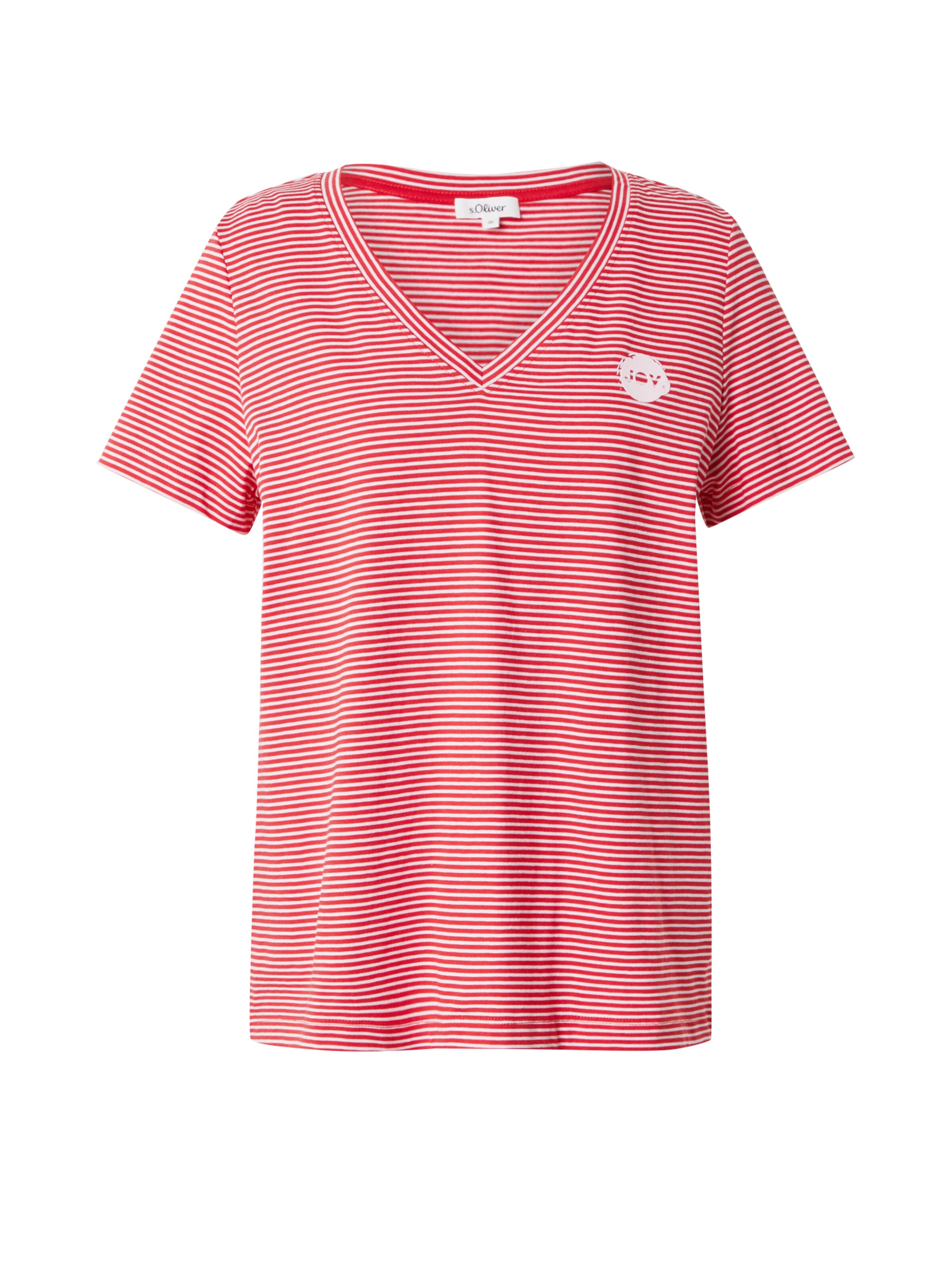 T-shirt s.Oliver en rouge : devant