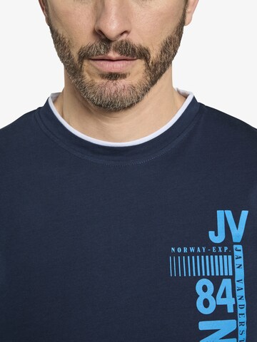 Jan Vanderstorm T-Shirt ' Flemming ' in Blau