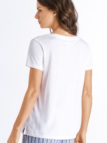 Hanro Shirt 'Sleep & Lounge' in Weiß