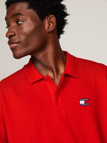 Tommy Jeans Poloshirt in Rot