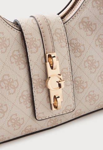 Borsa a spalla 'YVONNE' di GUESS in beige