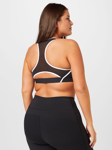 Reebok Bustier Sport bh in Zwart