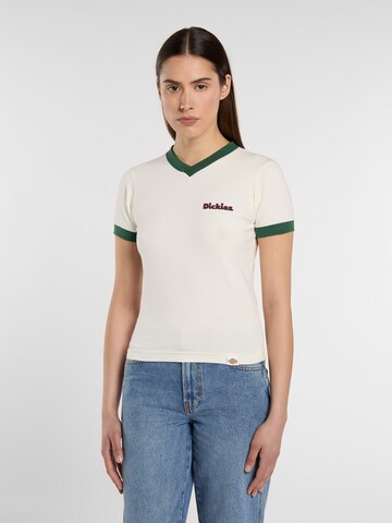 DICKIES Μπλουζάκι 'Slayden Ringer' σε μπεζ: μπροστά