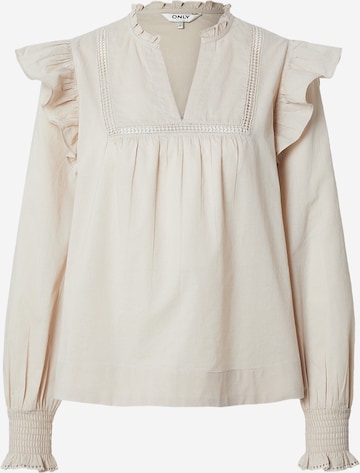 Chemisier 'ONLIDRIS' ONLY en gris : devant