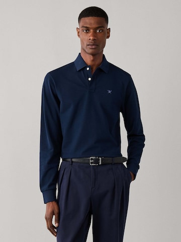 T-Shirt Hackett London en bleu : devant