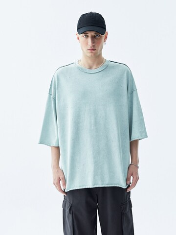 VAMOS CLO T-shirt 'Galveston' i grön: framsida