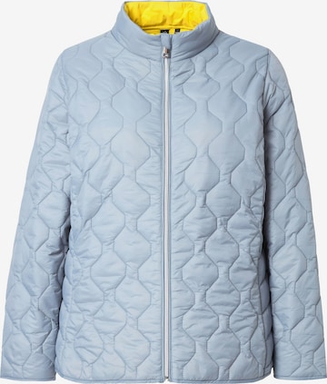Ulla Popken Between-season jacket in Blue: front