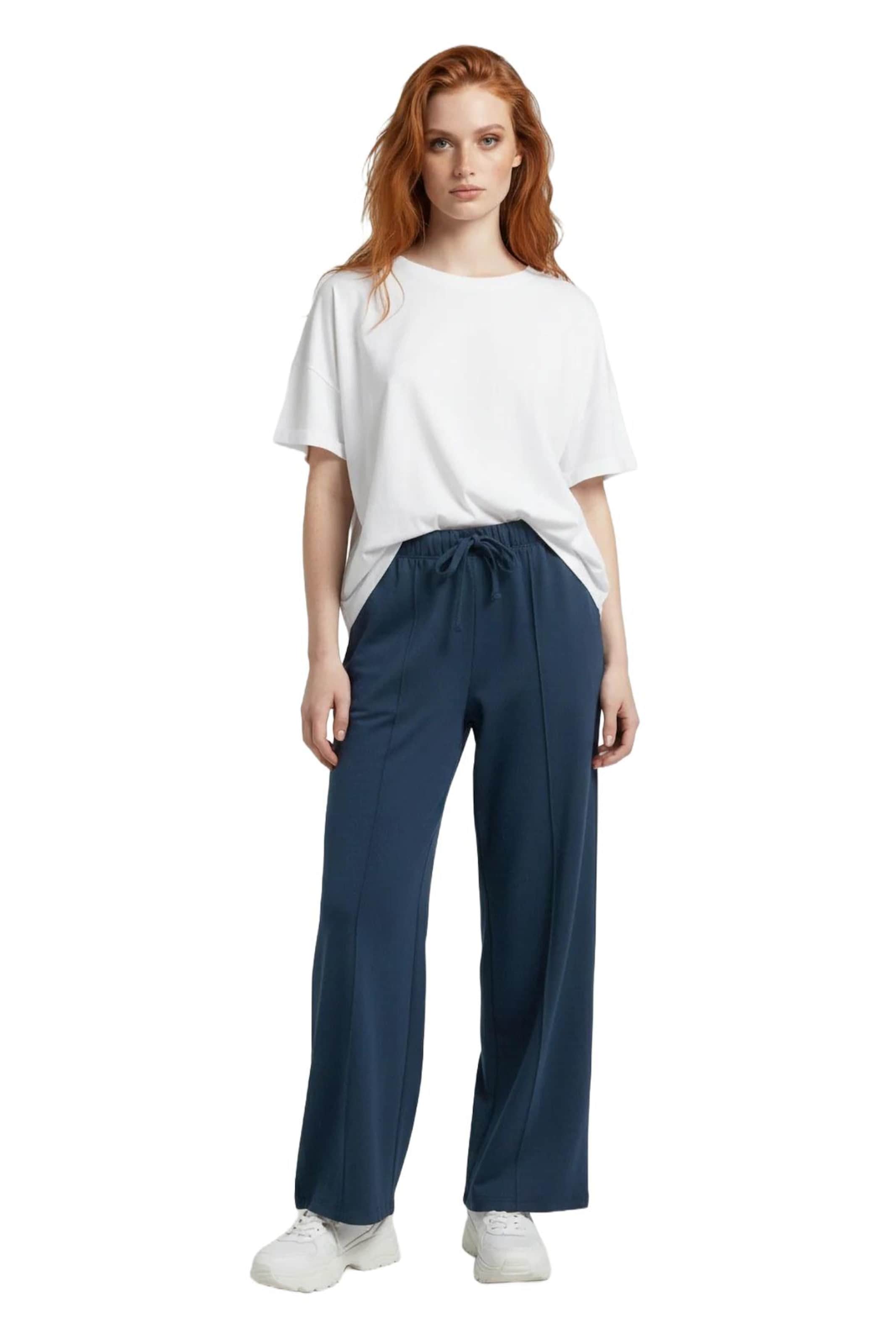 Wide Leg Pantalon No Matter What en bleu : devant