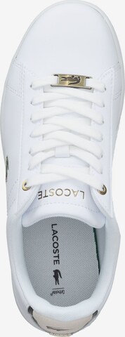 LACOSTE Platform trainers in White