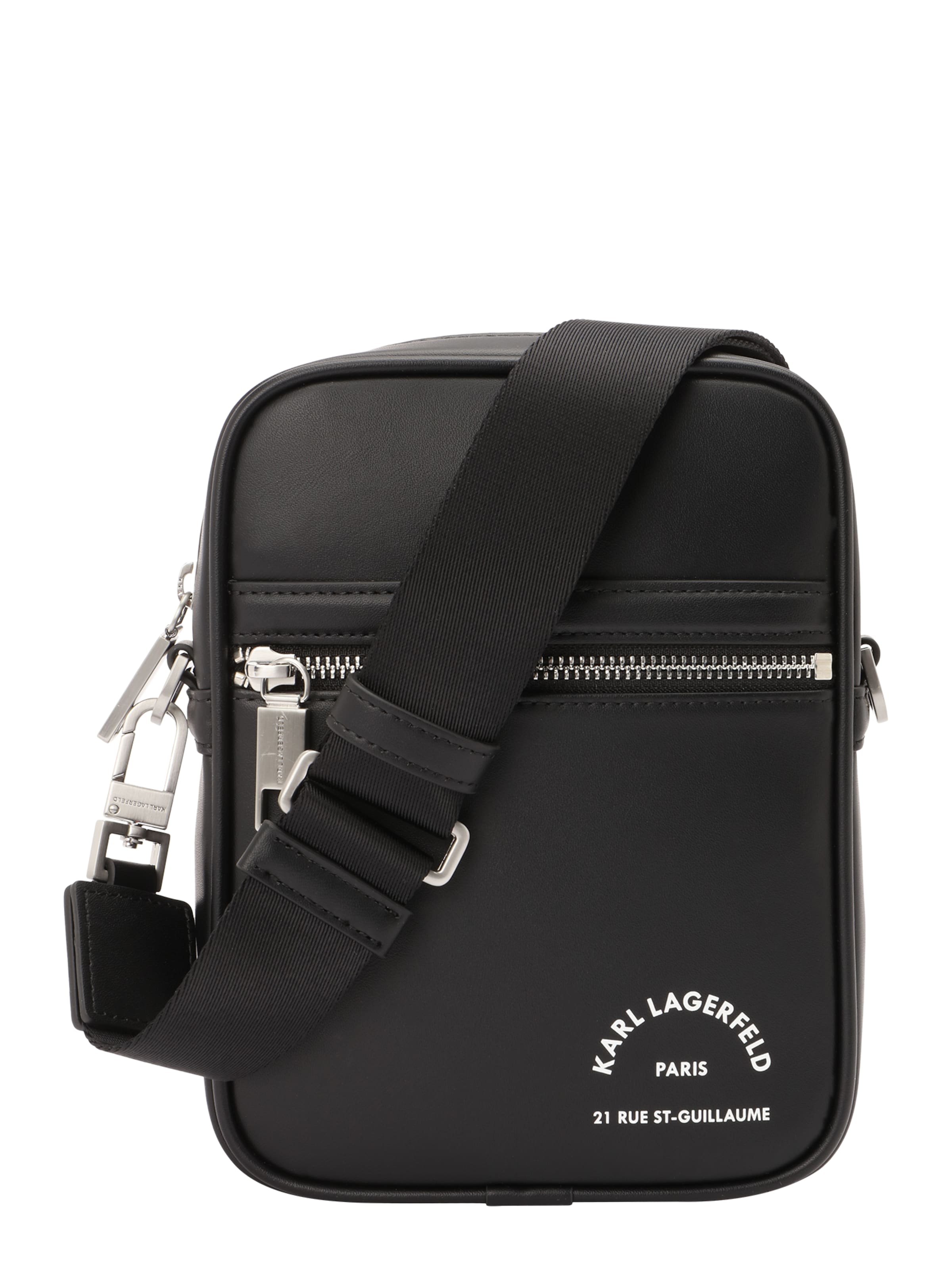 Borsa a tracolla Karl Lagerfeld di colore nero / bianco, Visualizzazione prodotti