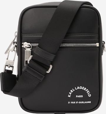 Sac à bandoulière Karl Lagerfeld en noir : devant