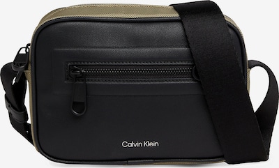 Calvin Klein Sac à bandoulière en olive / noir, Vue avec produit