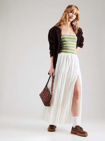 OH APRIL - Falda 'Valeska' en blanco