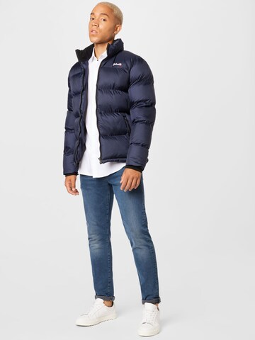 Schott NYC Between-Season Jacket 'Idaho' in Blue