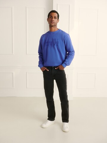 Guido Maria Kretschmer Men - Sweatshirt 'Maik' em azul