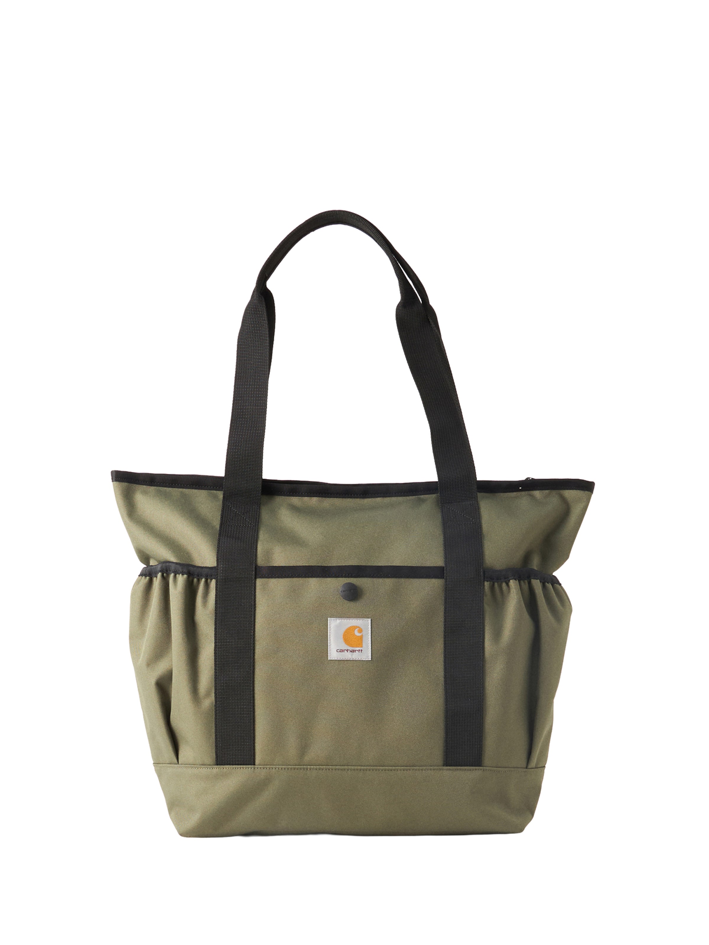 Carhartt WIP - Shopper 'Clapton' em verde: frente