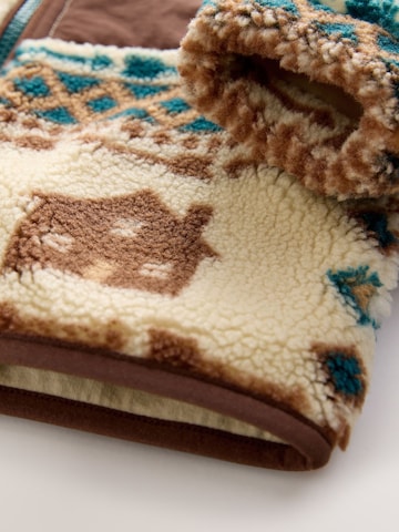 Next Fleecejacke in Braun