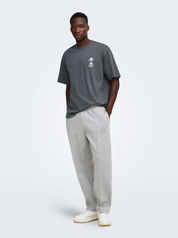 regular Pantaloni 'ONSDane' di Only & Sons in grigio