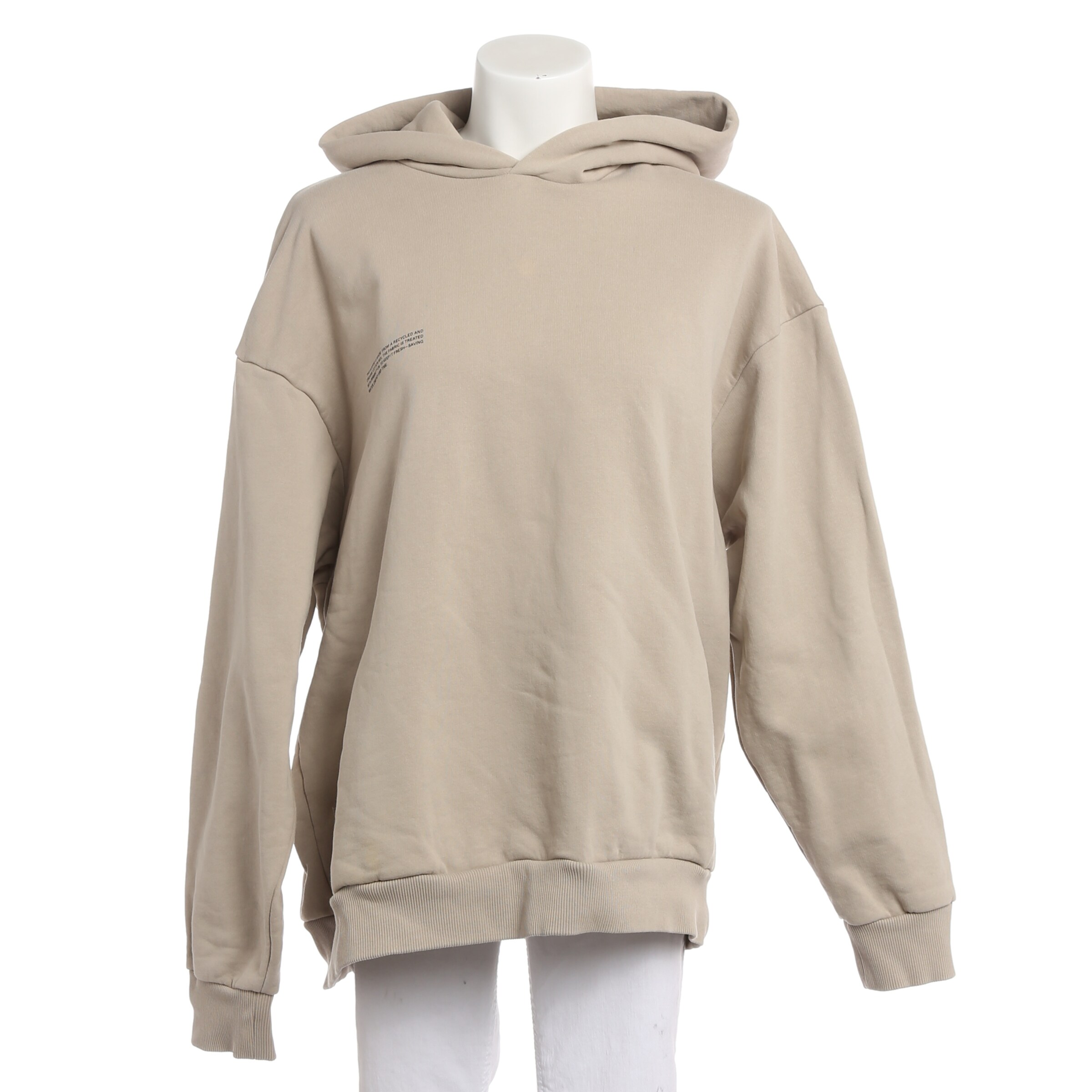 Pangaia Sweatshirt & Zip-Up Hoodie in L in Beige, Item view