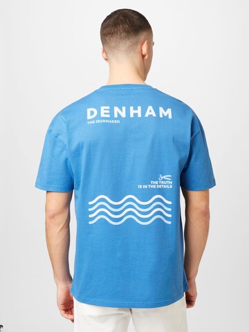 DENHAM - Camiseta en azul