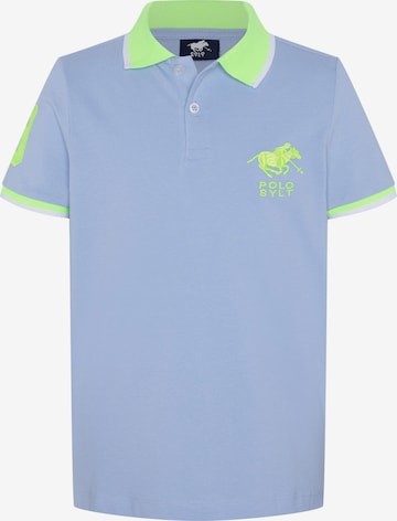 Polo Sylt Shirt in Blue: front